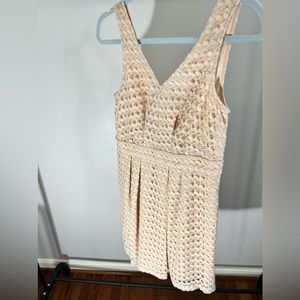 BCBG Nude Blush Dress